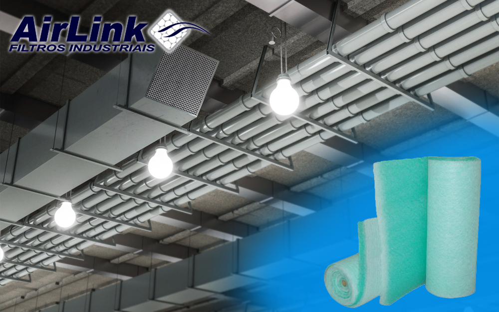 Manta de fibra de vidro da AirLink: saiba as principais aplicações deste produto de filtragem