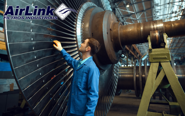 Turbinas de gás com filtros de ar eficientes protegem os equipamentos e otimizam seu funcionamento