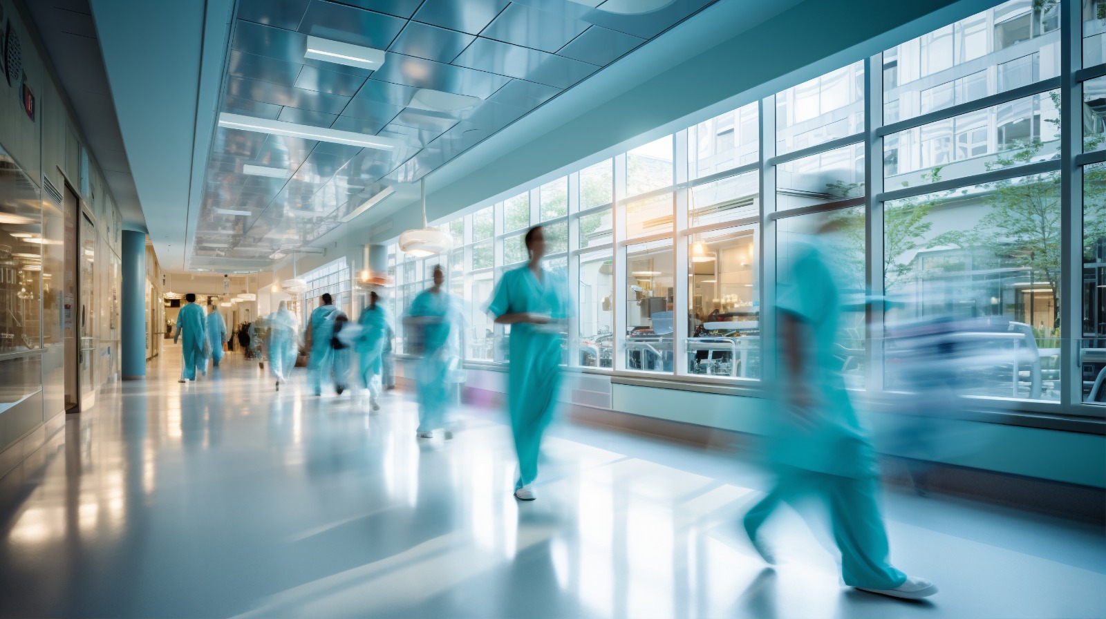 Filtros para salas limpas: ambiente de hospital