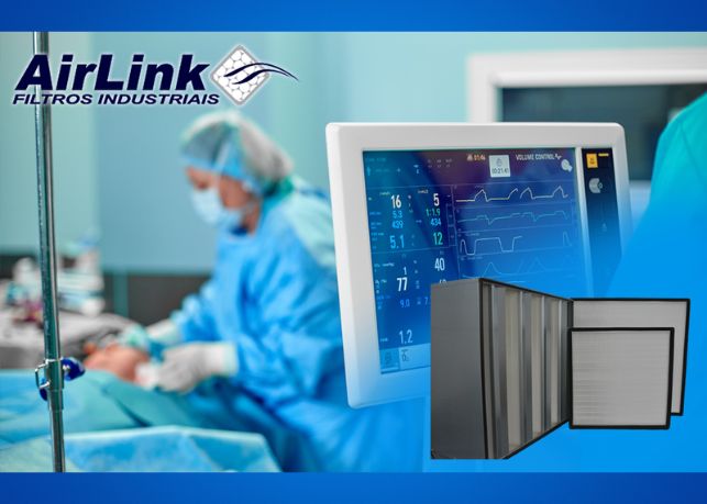 Filtros de alta eficiência para UTI em ambiente hospitalar