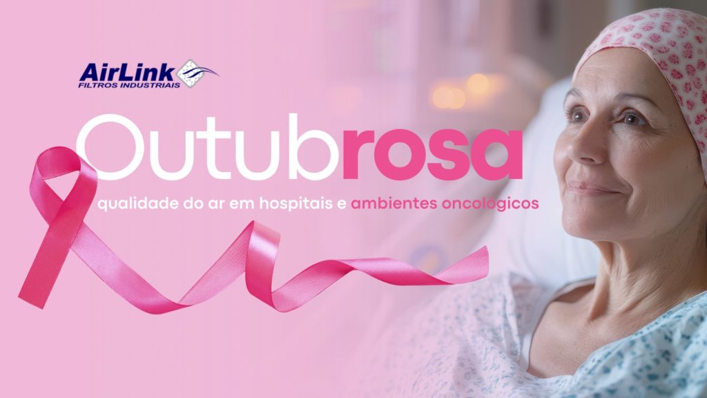 Estetoscópio e símbolo do Outubro Rosa.