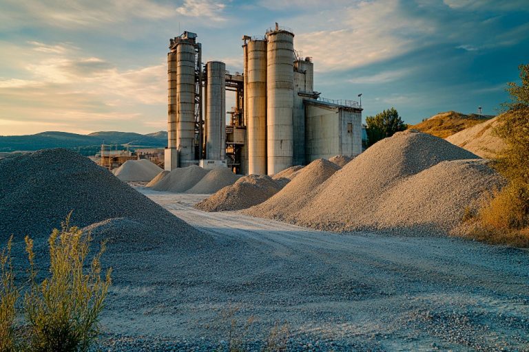 Filtros de ar para ambientes com poeira: fábrica de cimento.