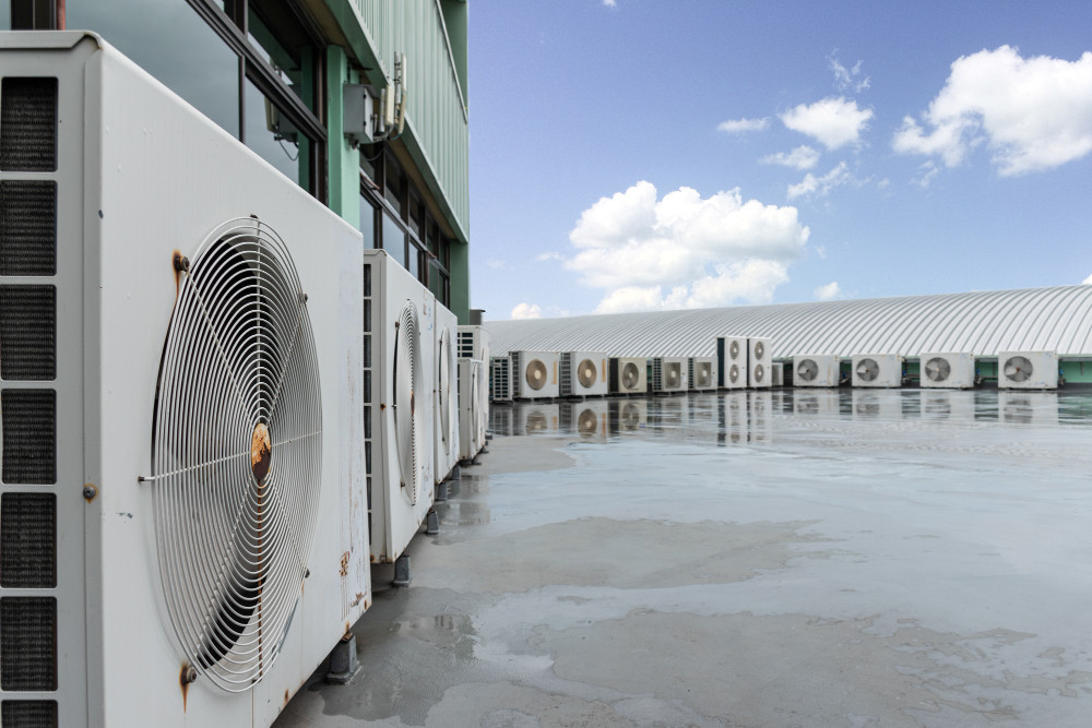contrato de fornecimento de filtros industriais: sistema de ar e ventilação em área externa.